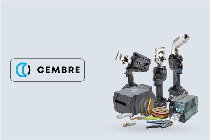 Cembre solutions: tools, connectors, terminals, and identification systems.