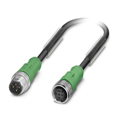 SAC-4P-M12MS/ 3.0-PUR/M12FS