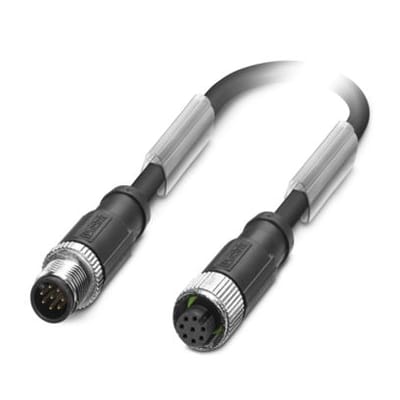 SAC-8P-M12MS/ 3.0-PUR/M12FS SH