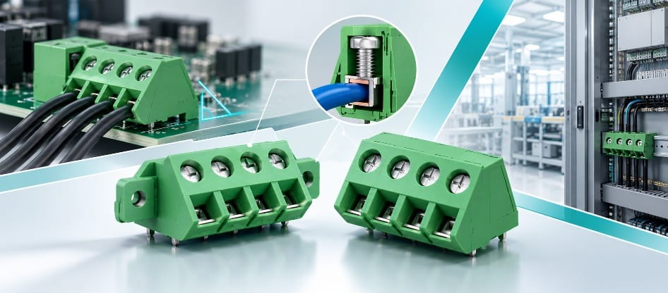 Phoenix Contact GSMSTB 2,5 PCB Connectors: Angled Screw Connection for Space-Constrained Applications